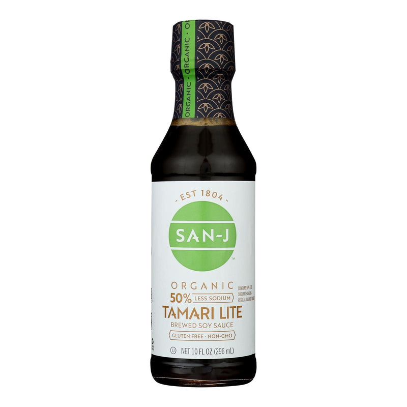 San-j - Tamari Soy Sauce Lte Ls - Case Of 6-10 Fz - Orca Market