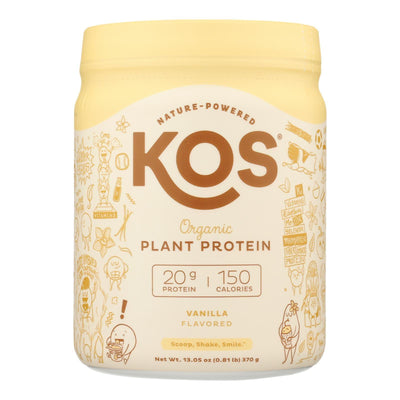 Kos - Protein Powder Vanilla - 1 Each-13.05 Oz - Orca Market