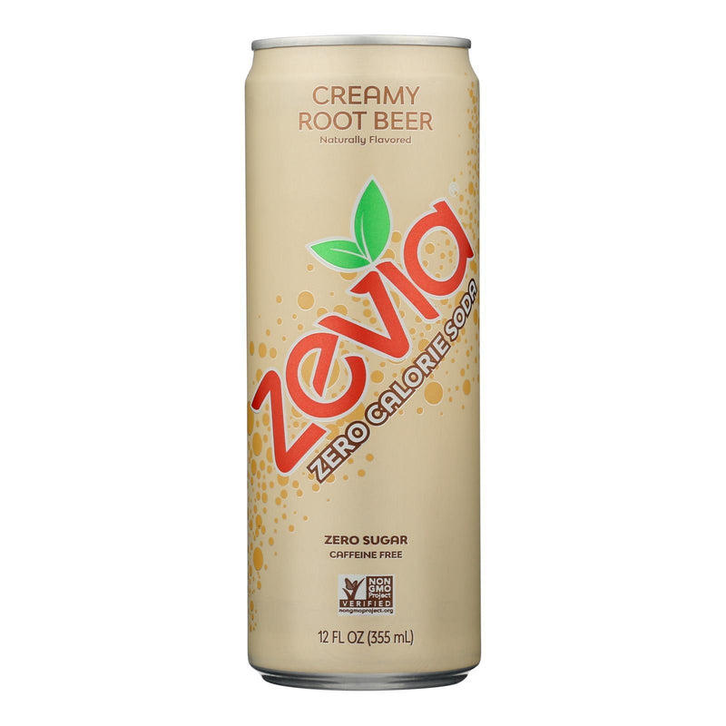 Zevia - Soda Creamy Root Beer - Case Of 12-12 Fz - Orca Market