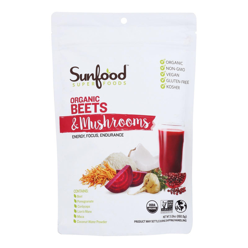 Sunfood - Beet Powder Mushroom - 1 Each-5.31 Oz - Orca Market