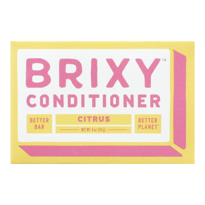 Brixy - Conditioner Bar Citrus - 1 Each -4 Oz - Orca Market