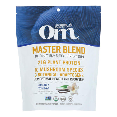 Om - Protein Powder Vanilla - 1 Each-18.27 Oz - Orca Market