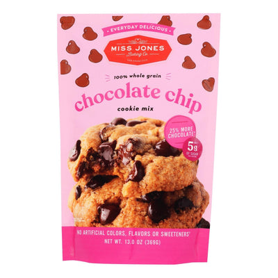 Miss Jones Baking Co - Every Day Delicious Chocolate Chip Cookie - Case Of 6-13 Oz - Orca Market