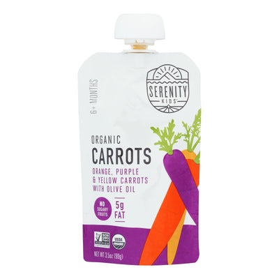 Serenity Kids - Pouch Carrot Medley - Case Of 6-3.5 Oz - Orca Market