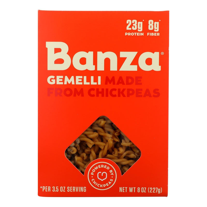 Banza - Pasta Chickpea Gemelli - Case Of 6-8 Oz - Orca Market