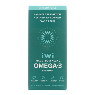 Iwi - Supp Alg Omega 3 Mini Sg - 1 Each-60 Sgel - Orca Market