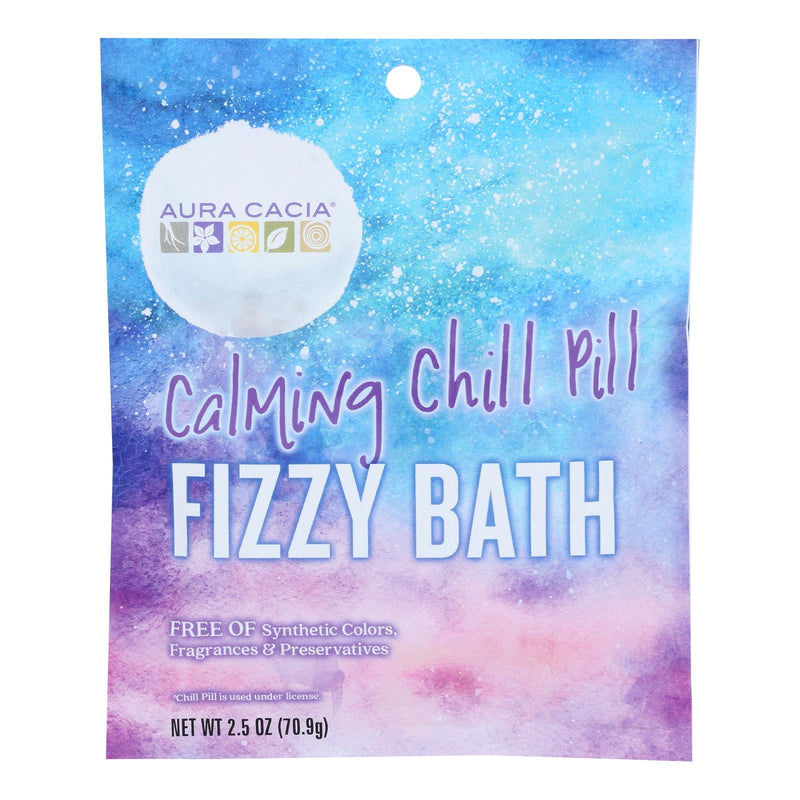 Aura Cacia - Fizz Bath Calm Chill Pill - Case Of 6-2.5 Oz - Orca Market