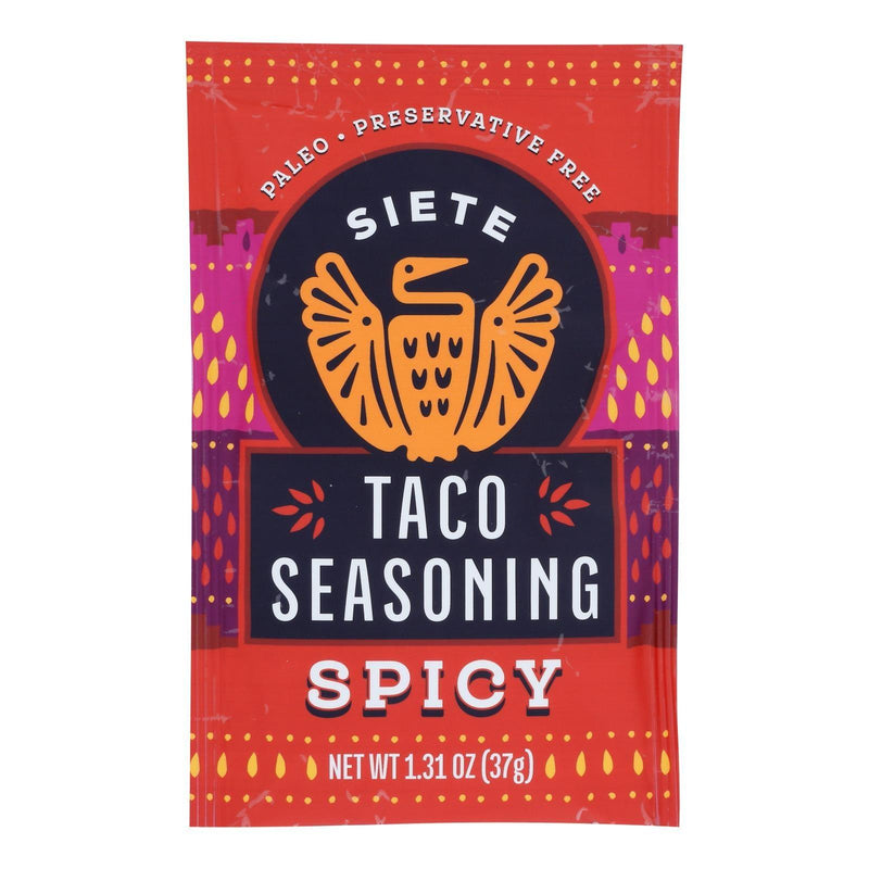 Siete - Seasoning Spicy Taco - Case Of 12-1.31 Oz - Orca Market