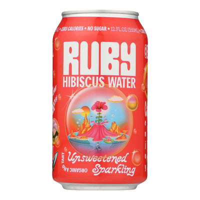 Ruby Hibiscus - Sparkling Hibiscus Original - Case Of 12-12 Fz - Orca Market