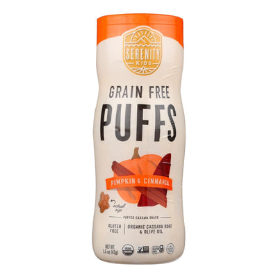 Serenity Kids - Puffs Pumpkin Cinnamon - Case Of 6-1.5 Oz - Orca Market