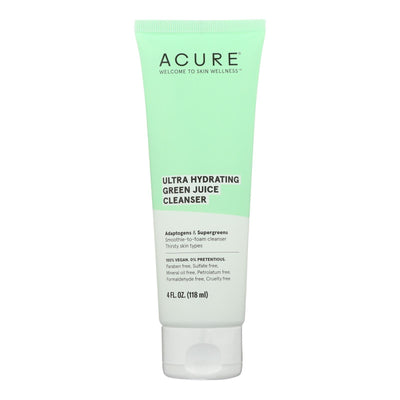 Acure - Cleanser Ultra Hydrating Green Juice - 1 Each-4 Fz - Orca Market