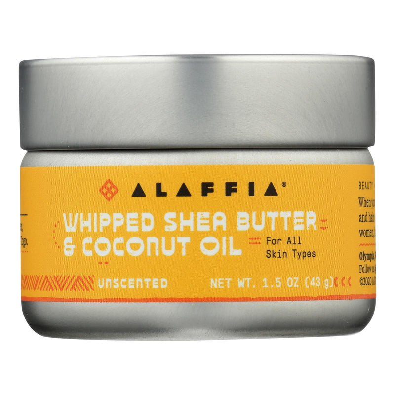 Alaffia - Whpd Shea Butter Coconut Unscnt - 1 Each-1.5 Oz - Orca Market