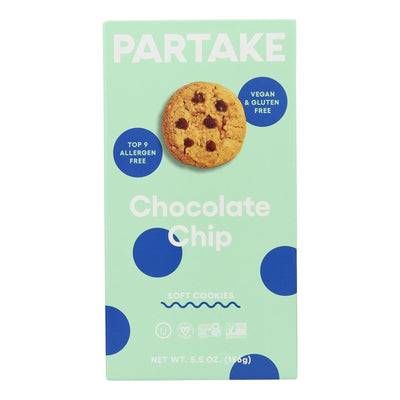 Partake Foods - Cookies Chocolate Chip - Case Of 6-5.5 Oz - Orca Market