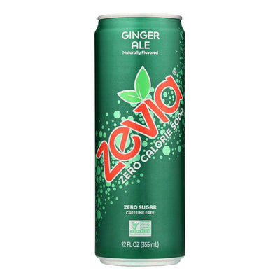 Zevia - Soda Ginger Ale - Case Of 12-12 Fz - Orca Market