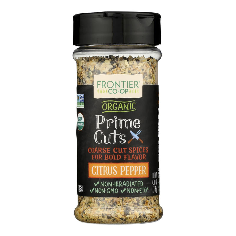 Frontier Natural Products Coop - Prime Cut Citrus Pepper - 1 Each-4.09 Oz - Orca Market