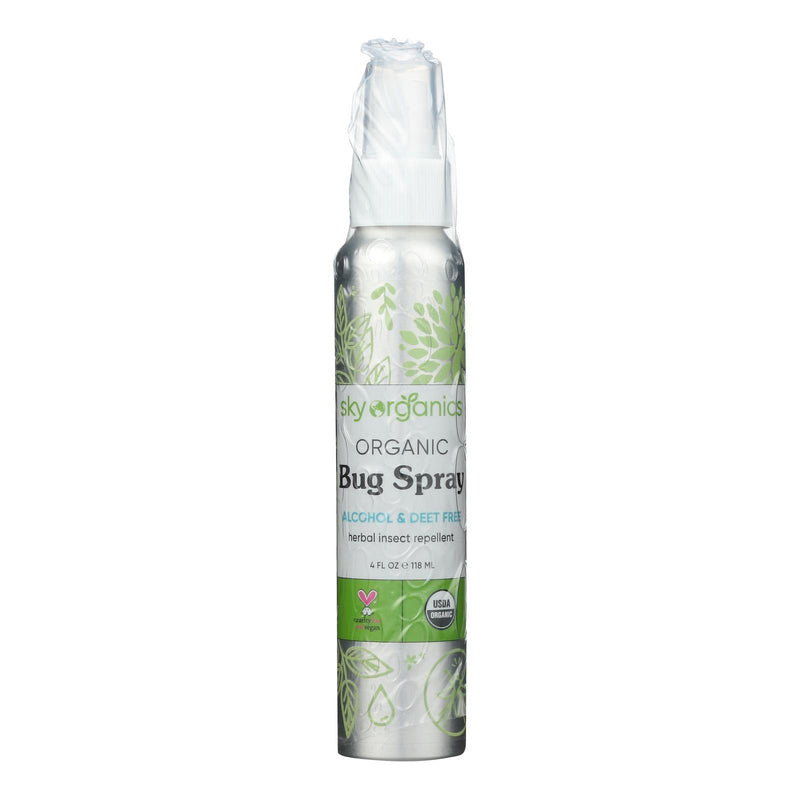 Sky Organics - Bug Spray Deet Free - 1 Each-4 Fz - Orca Market