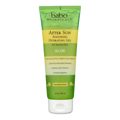 Babo Botanicals - After Sun Soothing Gel - 1 Each - 8 Oz - Orca Market