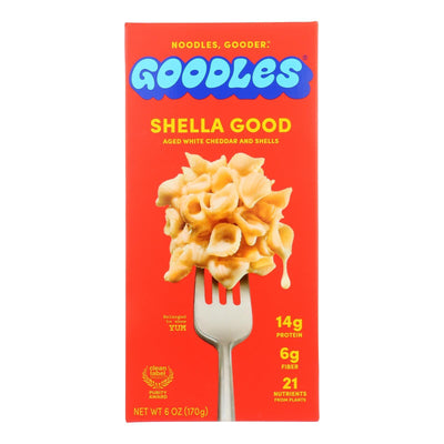 Goodles - Mac & Cheese Shella Good - Case Of 12-6 Oz - Orca Market