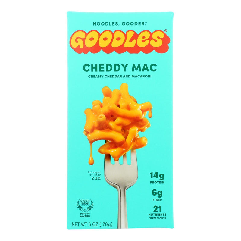 Goodles - Mac & Cheese Cheddy Mac - Case Of 12-6 Oz - Orca Market