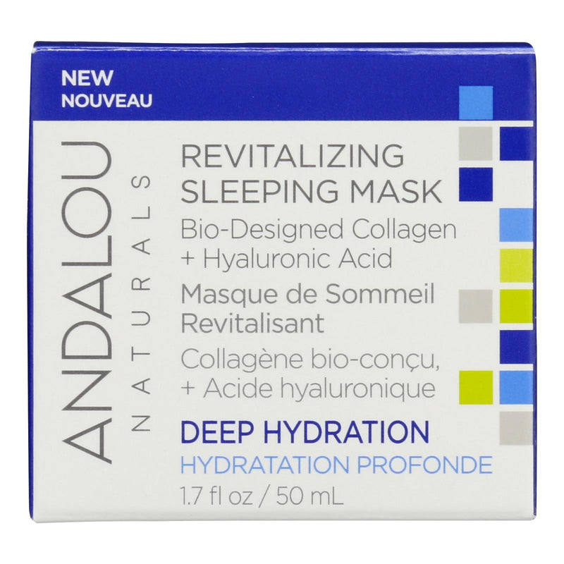 Andalou Naturals - Sleep Mask Revitalizing - 1 Each-1.7 Fz - Orca Market