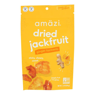 Amazi Foods - Jackfruit Chws Ginger Trmrc - Case Of 6-2.3 Oz - Orca Market