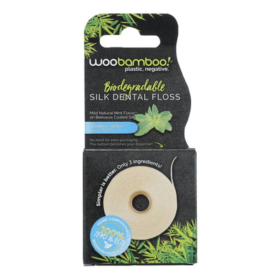 Woobamboo - Floss Silk Mint 20 Meters - Case Of 6-ct - Orca Market