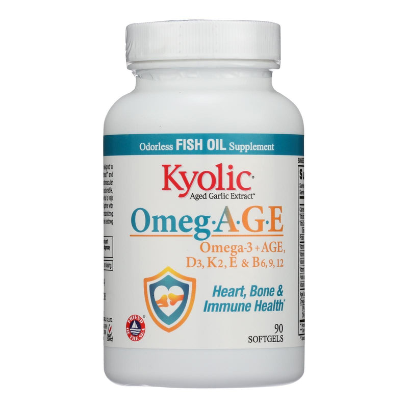 Kyolic - Omeg.a.g.e. Fish Oil Supp - 1 Each-90 Sgel - Orca Market