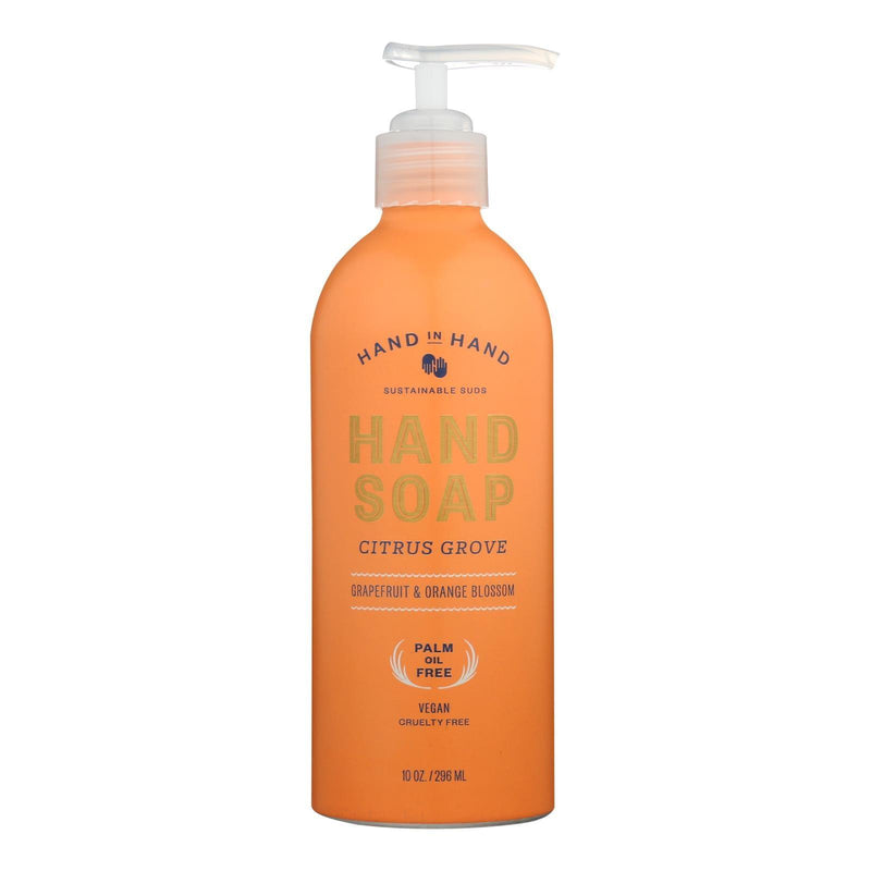 Hand In Hand - Liquid Hand Soap Citrus Grv - Case Of 3-10 Oz - Orca Market