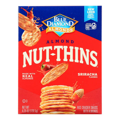 Blue Diamond - Nut Thins Sriracha - Case Of 6 - 4.25 Oz - Orca Market