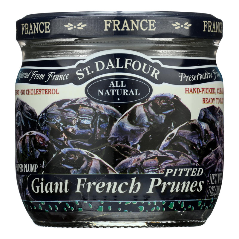 St Dalfour Prunes - French - Giant - Pitted - 7 Oz - Case Of 6 - Orca Market