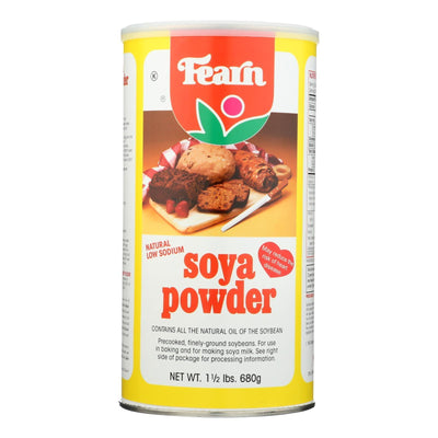 Fearns Soya Food Natural Soya Powder - 1.5 Lb - Case Of 12 - Orca Market