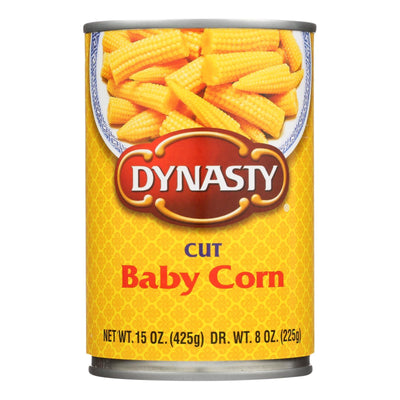 Dynasty Baby Corn - Cut - Case Of 12 - 15 Oz. - Orca Market