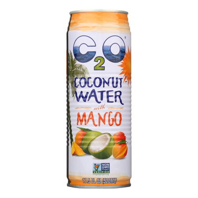 C2o - Pure Coconut Water - Mango - Case Of 12 - 17.5 Fl Oz. - Orca Market