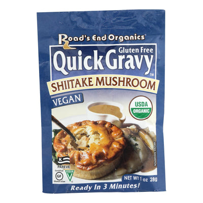 Road's End Organics Gravy Mix - Organic - Shiitake Mushroom - 1 Oz - Case Of 12 - Orca Market