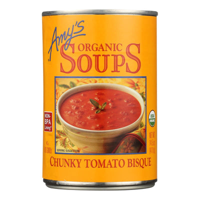 Amy's - Organic Chunky Tomato Bisque - Case Of 12 - 14.5 Oz - Orca Market