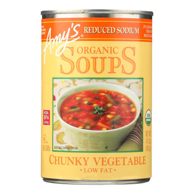 Amy's - Soup Organic Chunky Vegetable - Case Of 12 - 14.3 Oz - Orca Market