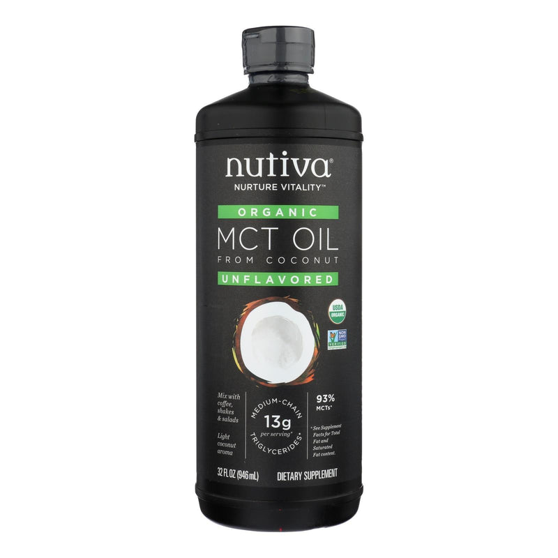 Nutiva 100% Organic Mct Oil - 32 Fl Oz - Orca Market