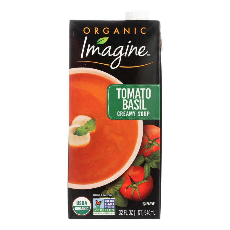 Imagine Foods - Soup Creamy Tom Basil - Case Of 6-32 Fz - Orca Market