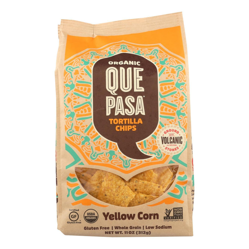 Que Pasa - Tortilla Chips Yellow - Case Of 6-11 Oz - Orca Market