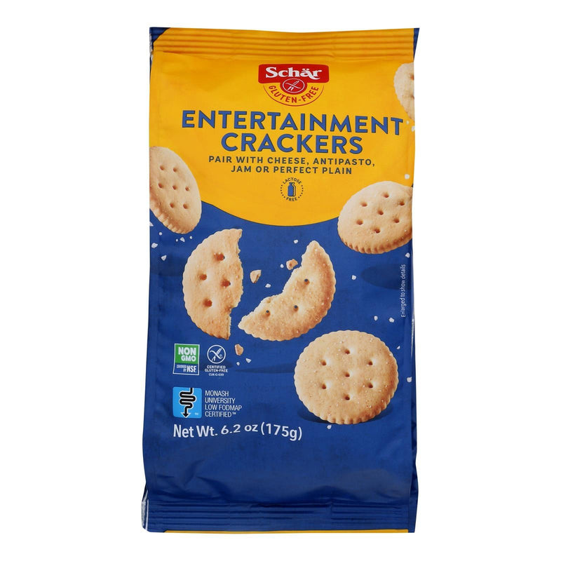 Schar - Crackers Entertain Gluten Free - Case Of 5-6.2 Oz - Orca Market