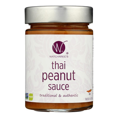 Watcharee's - Sauce Thai Peanut - Case Of 6-9.8 Fz - Orca Market