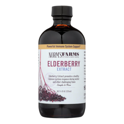 Norms Farms - Elderberry Extract - 1 Each 1-8 Fz - Orca Market