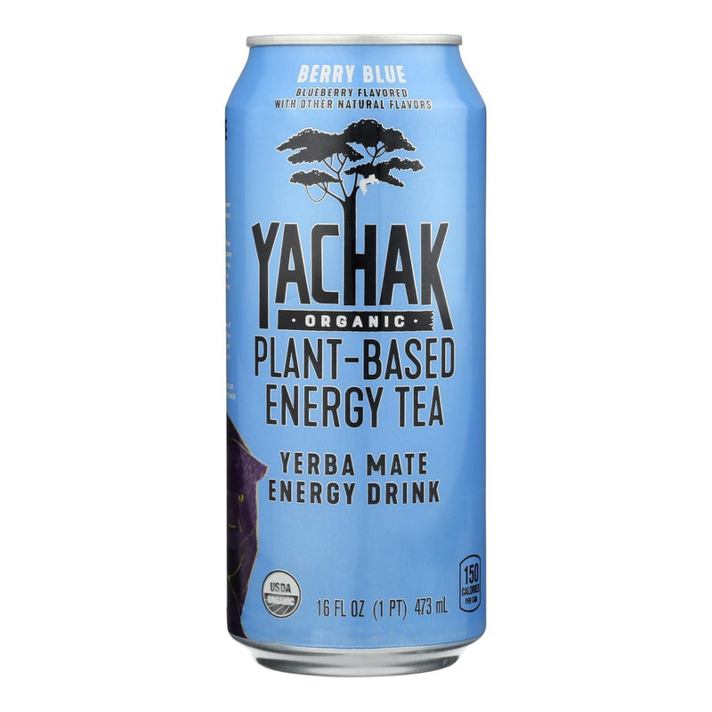 Yachak - Yerba Mate Berry Blue - Case Of 12-16 Fz - Orca Market