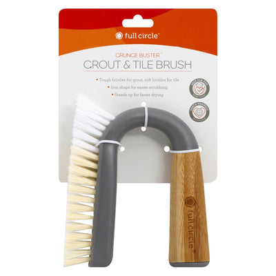 Full Circle Home - Brush Grout & Tile Grey - Case Of 6 - Count - Orca Market