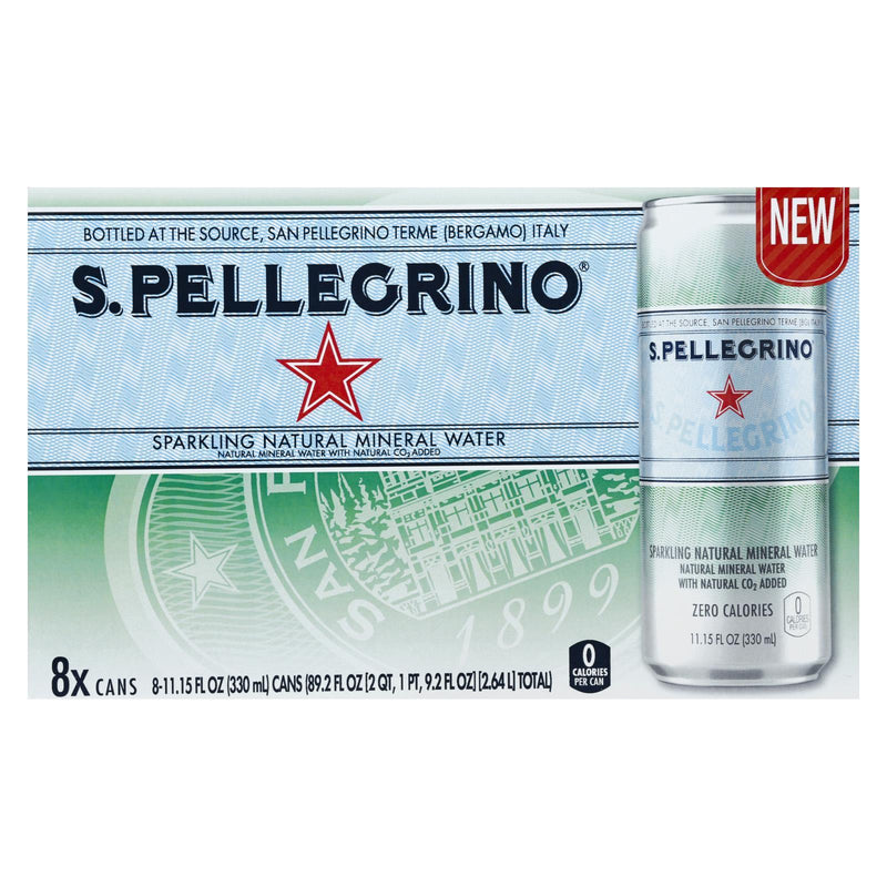 San Pellegrino - Sprkling Natural Minrl Water - Case Of 3 - 8/11.15z - Orca Market