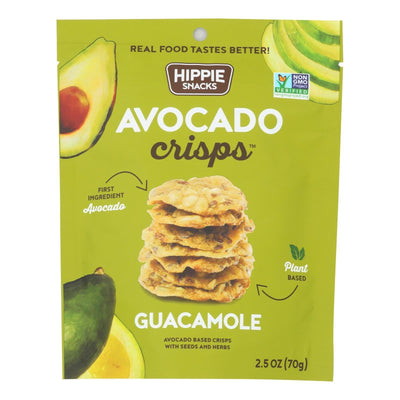 Hippie Snacks - Avocado Crsps Guacamole - Case Of 8-2.5 Oz - Orca Market