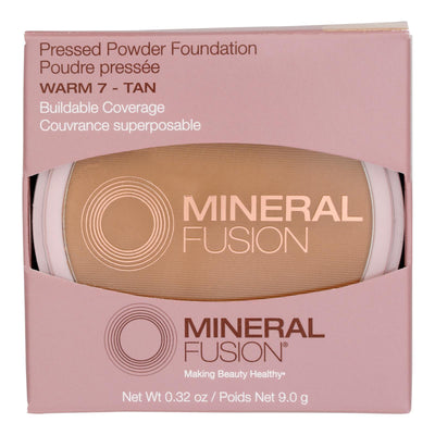 Mineral Fusion - Mkup Pressed Base Warm 7 - 1 Each-.32 Oz - Orca Market