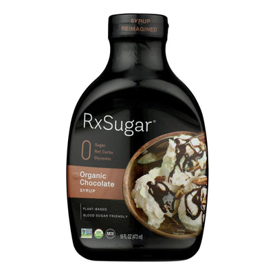 Rxsugar - Syrup Chocolate - Case Of 6-16 Fz - Orca Market