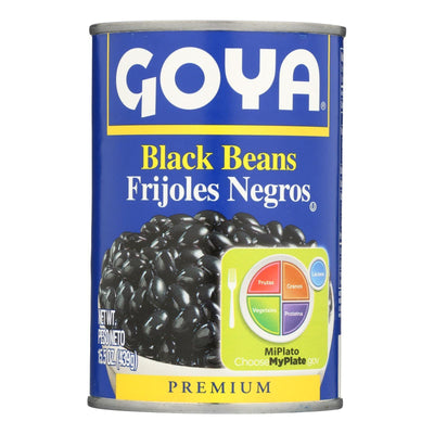 Goya - Beans Black - Case Of 24-15.5 Oz - Orca Market