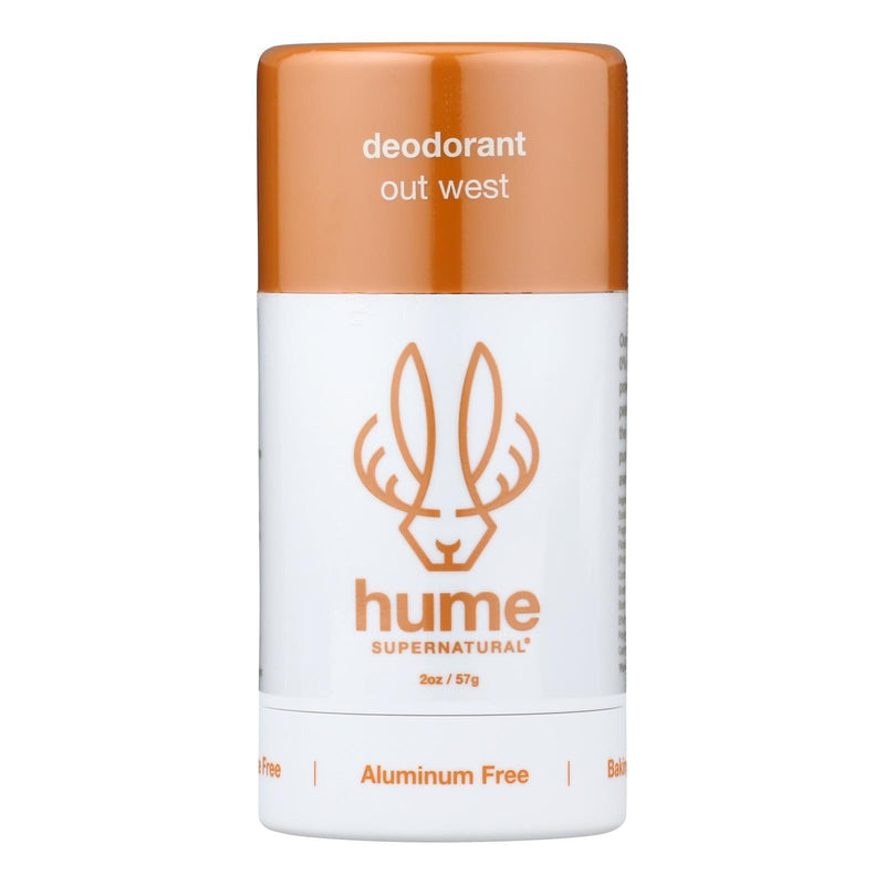 Hume Supernatural - Deodorant Out West Stick - 1 Each-2 Oz - Orca Market